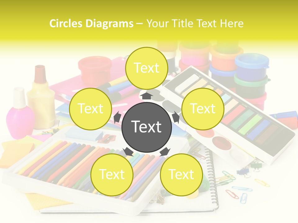 Angle Creativity Moist Colors PowerPoint Template