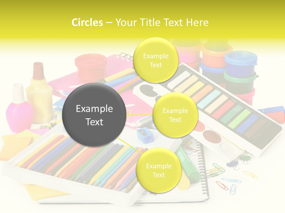 Angle Creativity Moist Colors PowerPoint Template