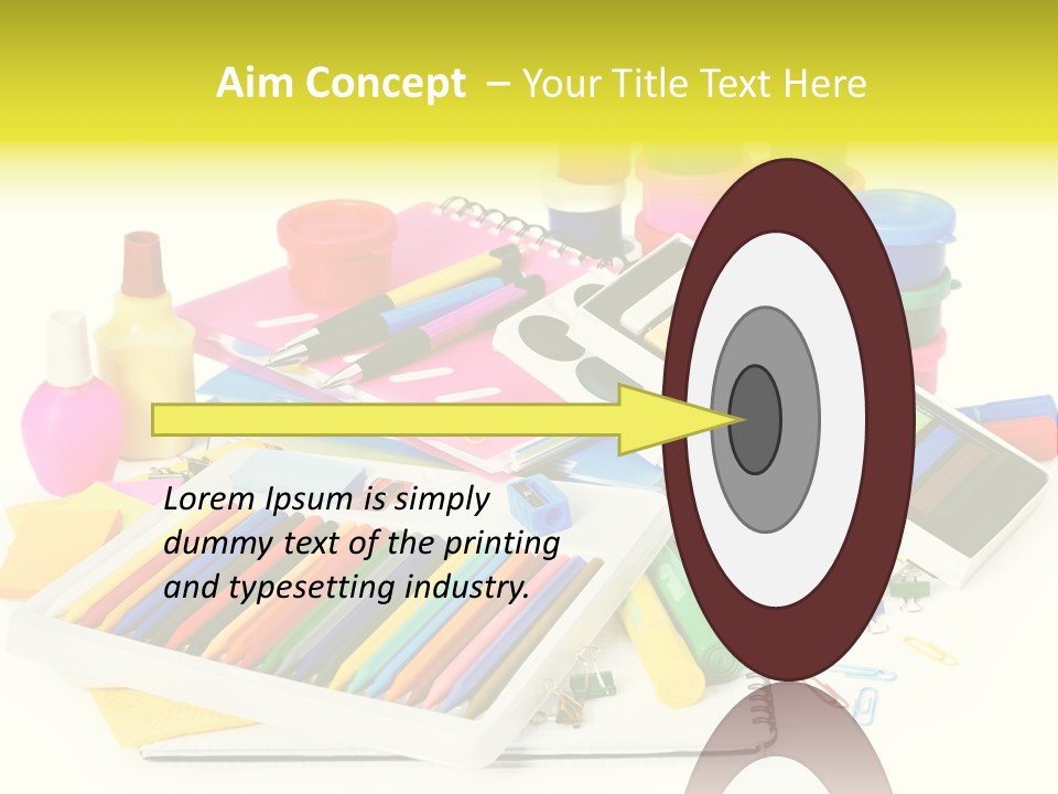 Angle Creativity Moist Colors PowerPoint Template