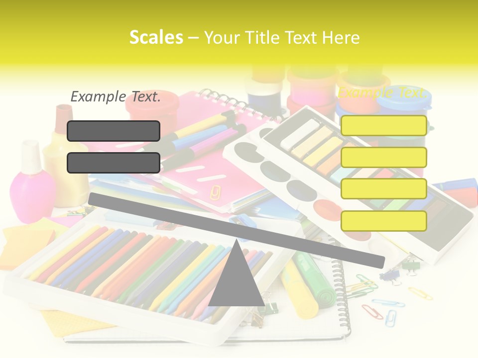 Angle Creativity Moist Colors PowerPoint Template