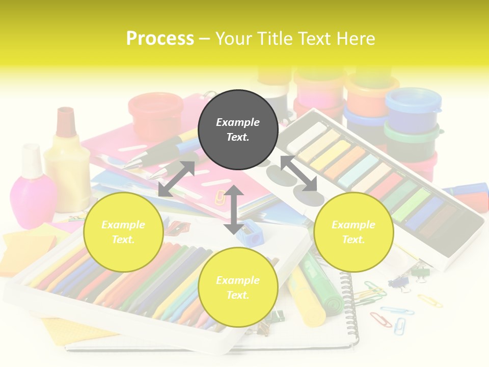 Angle Creativity Moist Colors PowerPoint Template