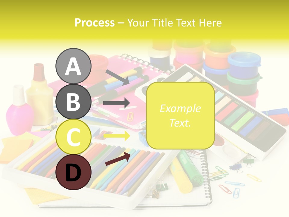 Angle Creativity Moist Colors PowerPoint Template