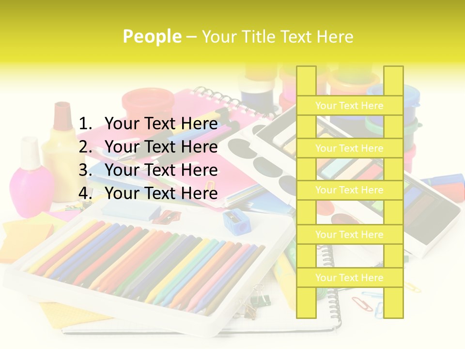 Angle Creativity Moist Colors PowerPoint Template