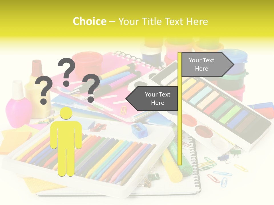 Angle Creativity Moist Colors PowerPoint Template