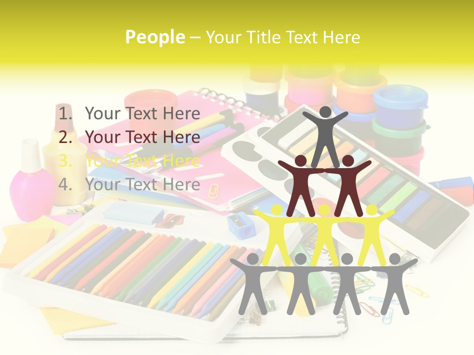 Angle Creativity Moist Colors PowerPoint Template