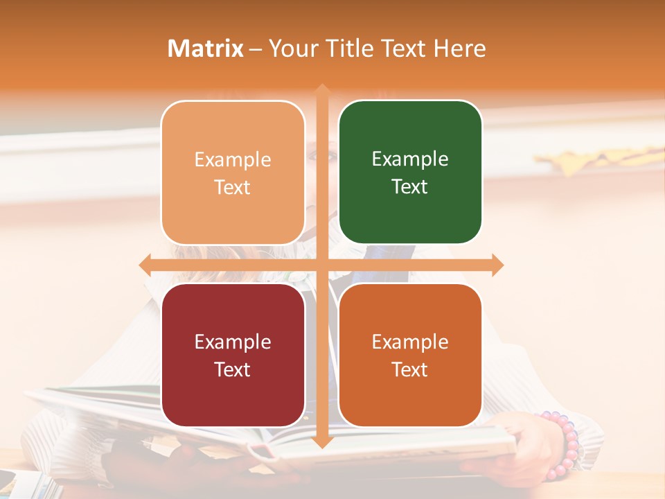 Young Uniform School PowerPoint Template