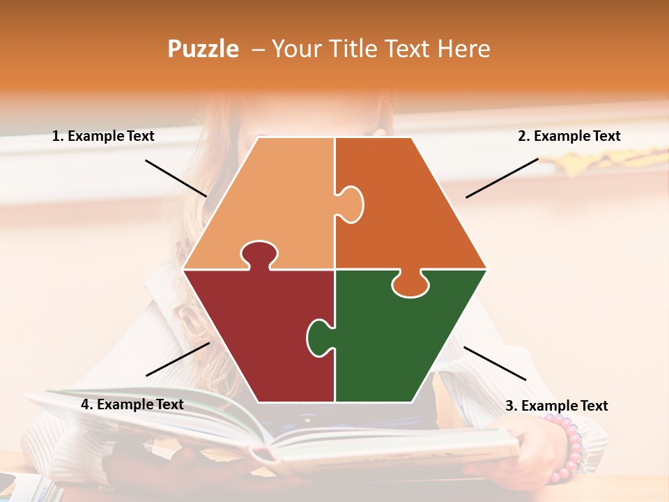 Young Uniform School PowerPoint Template