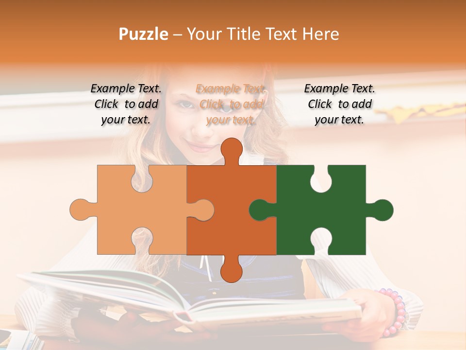 Young Uniform School PowerPoint Template