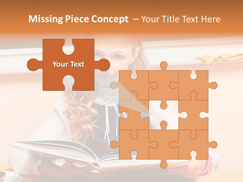 Young Uniform School PowerPoint Template