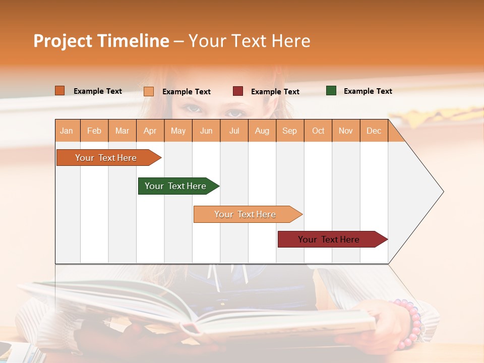 Young Uniform School PowerPoint Template