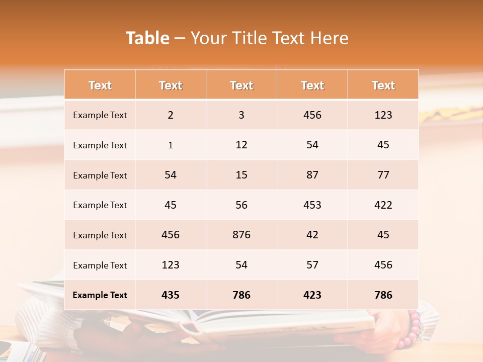 Young Uniform School PowerPoint Template