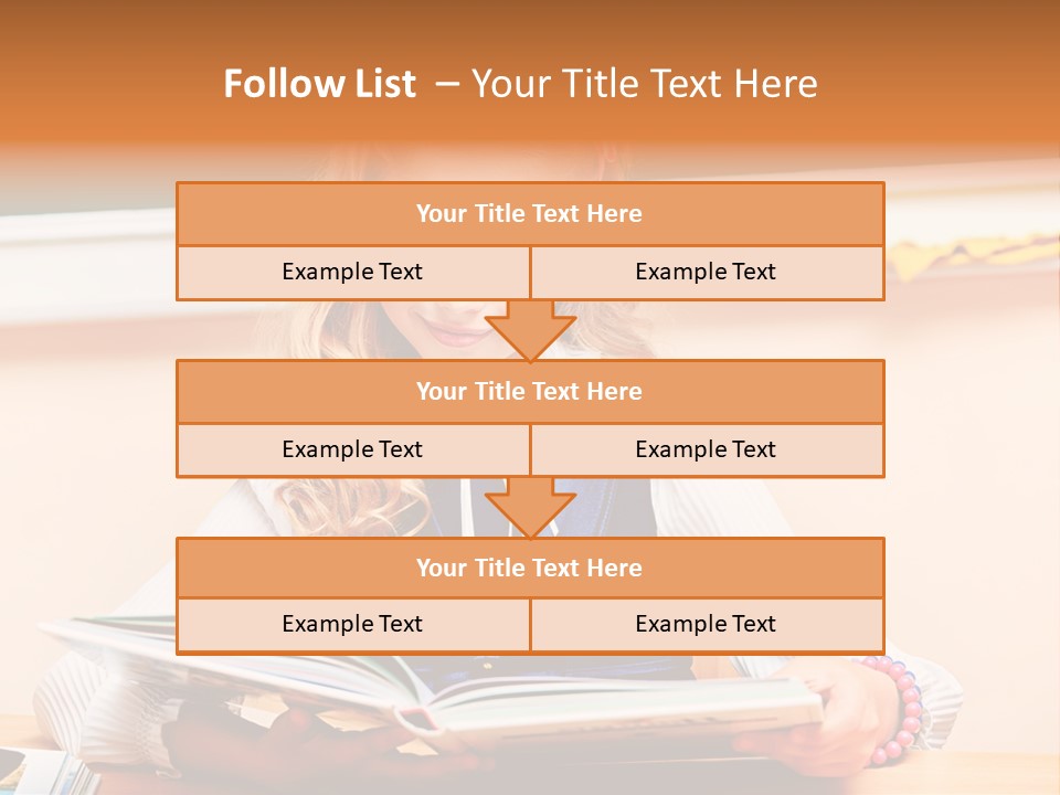 Young Uniform School PowerPoint Template