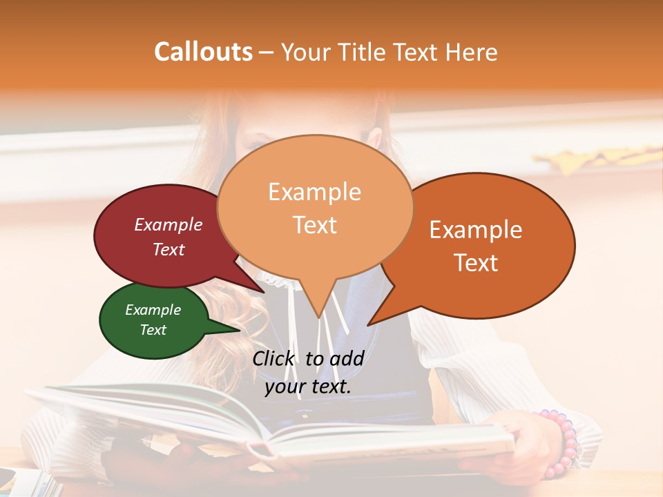 Young Uniform School PowerPoint Template