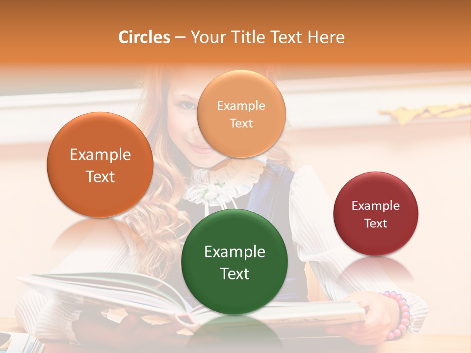 Young Uniform School PowerPoint Template