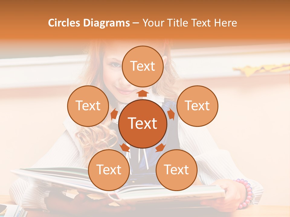 Young Uniform School PowerPoint Template