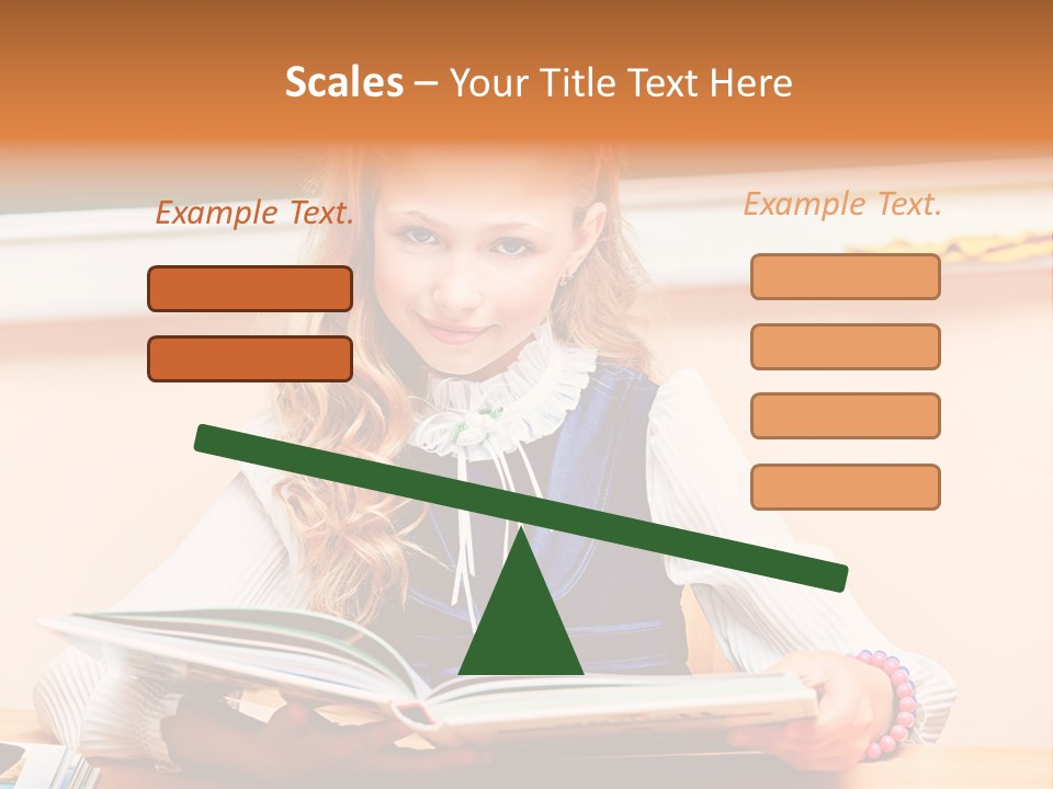 Young Uniform School PowerPoint Template