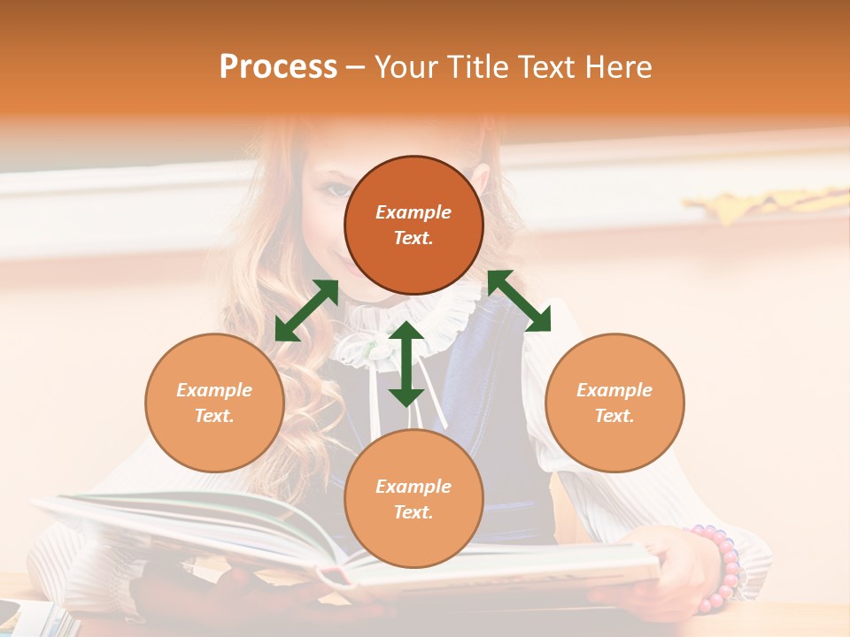 Young Uniform School PowerPoint Template