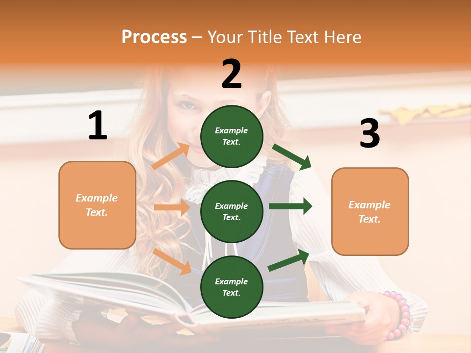 Young Uniform School PowerPoint Template