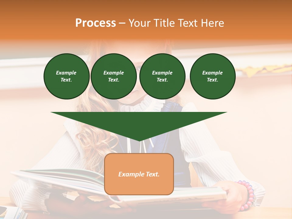 Young Uniform School PowerPoint Template