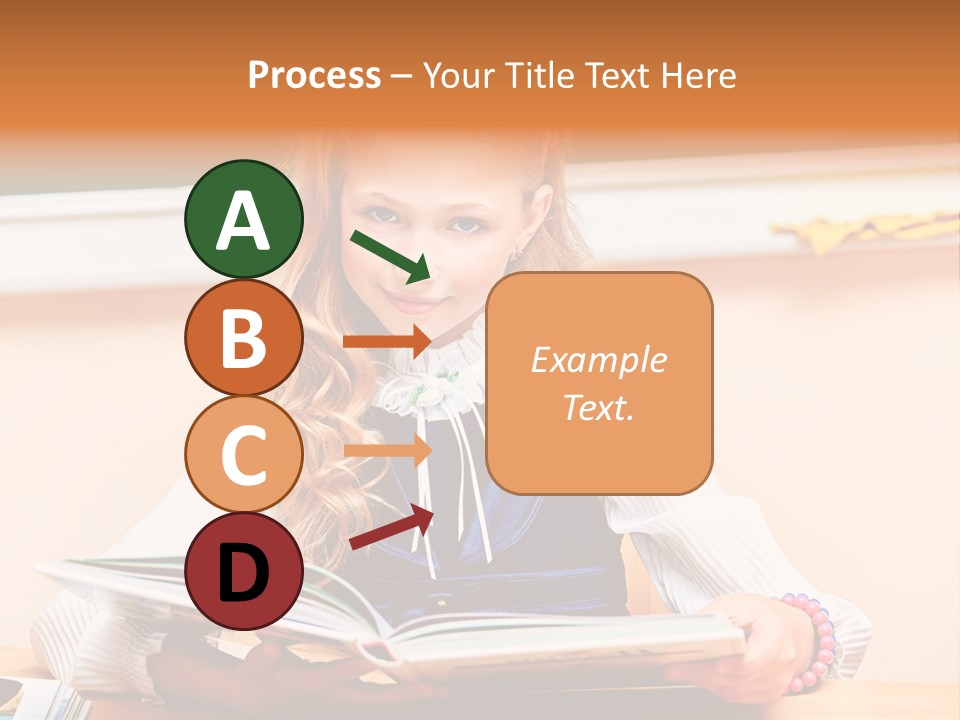 Young Uniform School PowerPoint Template