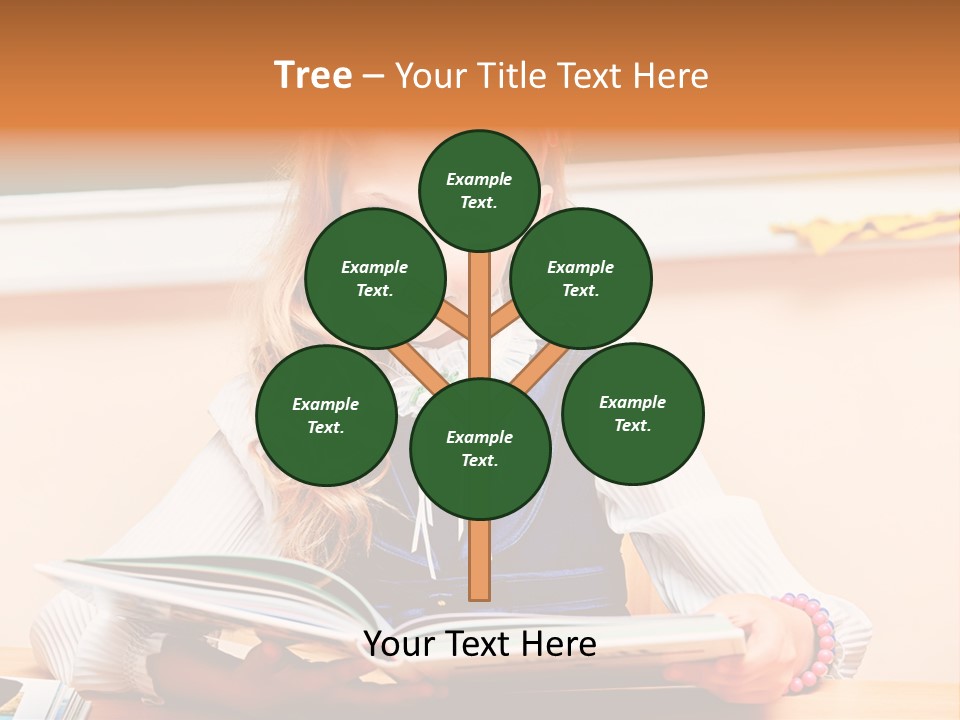 Young Uniform School PowerPoint Template