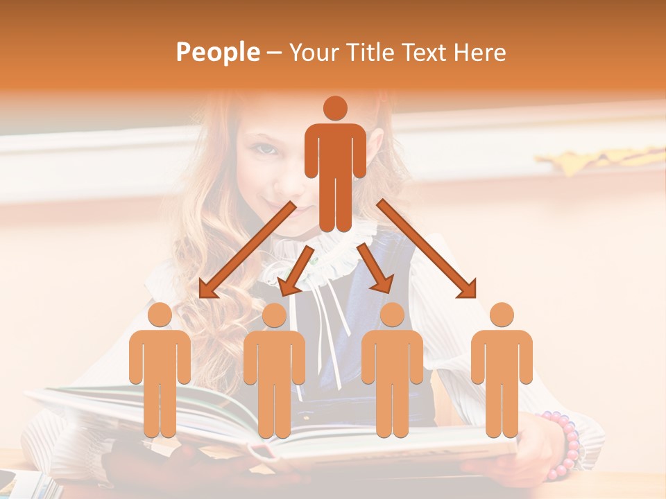 Young Uniform School PowerPoint Template