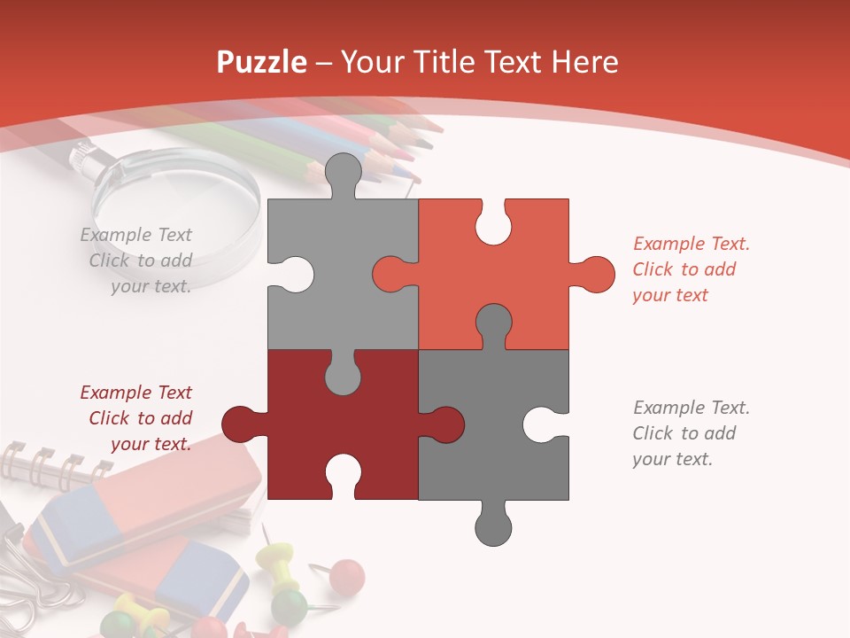 Binder Art Calculator PowerPoint Template