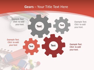 Binder Art Calculator PowerPoint Template