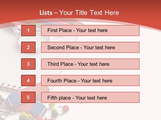 Binder Art Calculator PowerPoint Template
