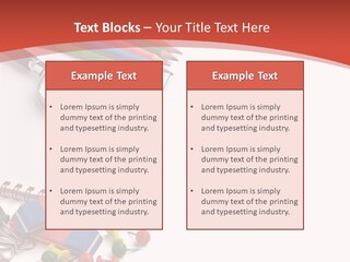 Binder Art Calculator PowerPoint Template