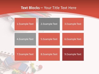 Binder Art Calculator PowerPoint Template