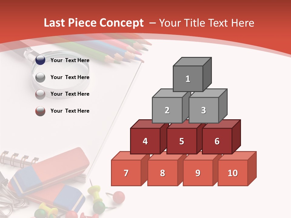 Binder Art Calculator PowerPoint Template