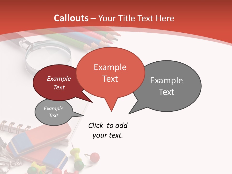Binder Art Calculator PowerPoint Template