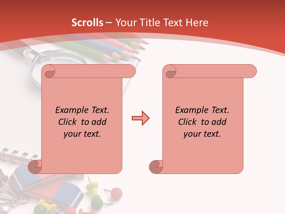Binder Art Calculator PowerPoint Template