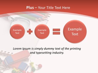 Binder Art Calculator PowerPoint Template