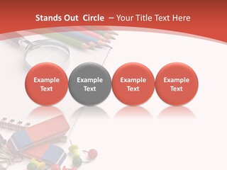 Binder Art Calculator PowerPoint Template