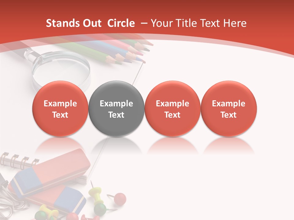 Binder Art Calculator PowerPoint Template