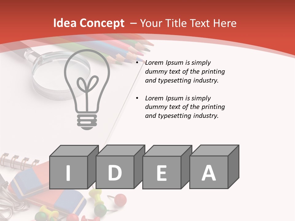 Binder Art Calculator PowerPoint Template