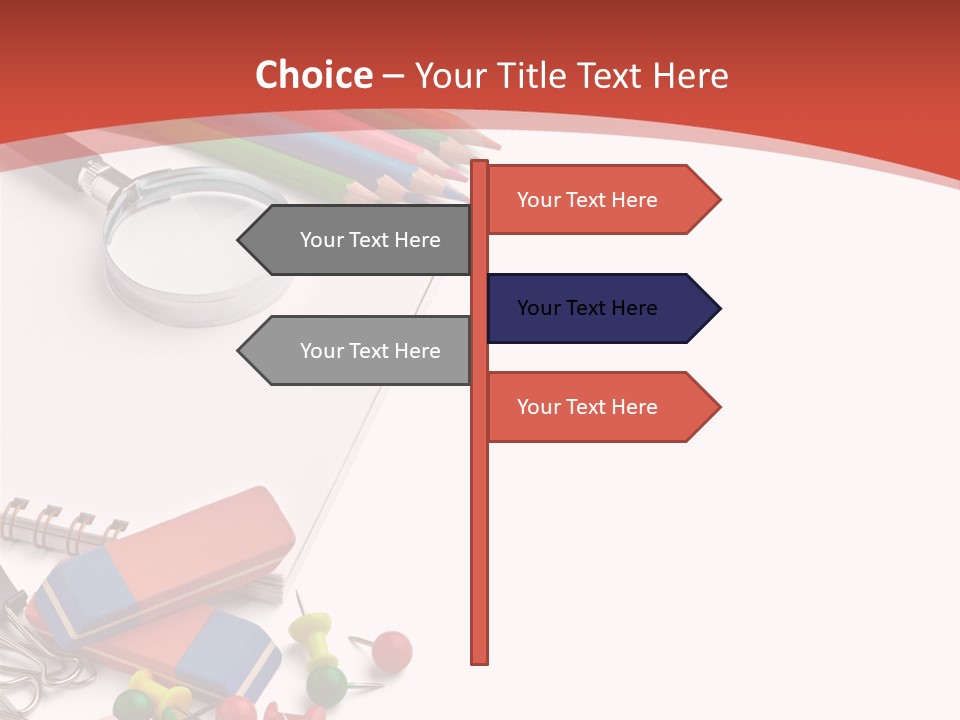 Binder Art Calculator PowerPoint Template