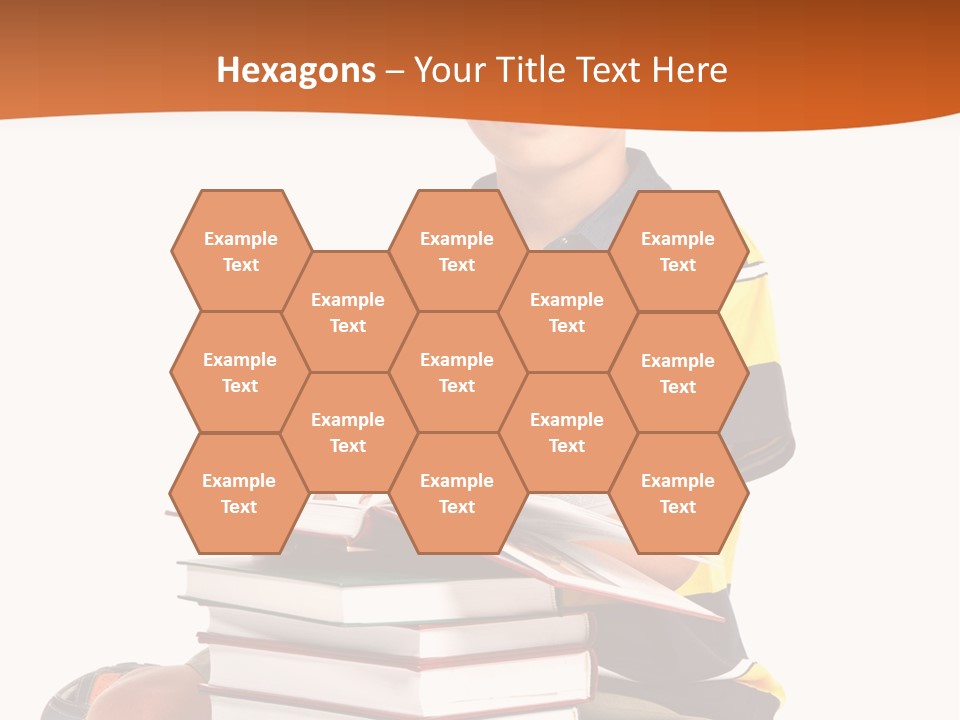 Big Schoolboy Cheerful PowerPoint Template