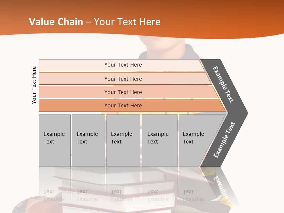 Big Schoolboy Cheerful PowerPoint Template