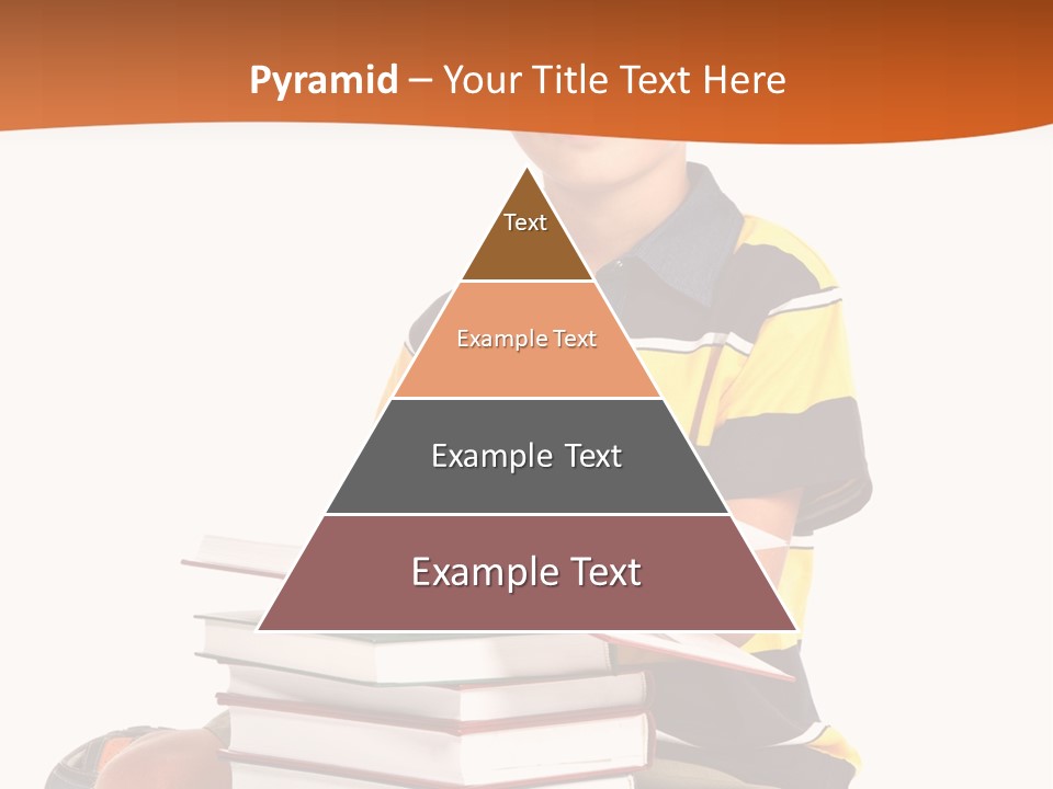 Big Schoolboy Cheerful PowerPoint Template