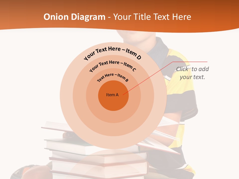 Big Schoolboy Cheerful PowerPoint Template