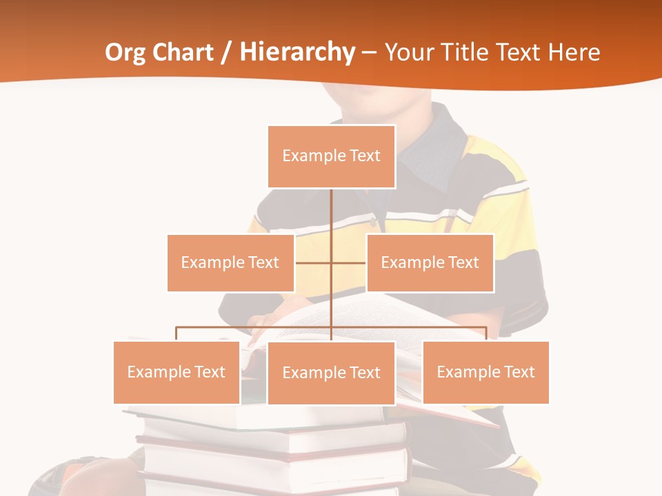 Big Schoolboy Cheerful PowerPoint Template