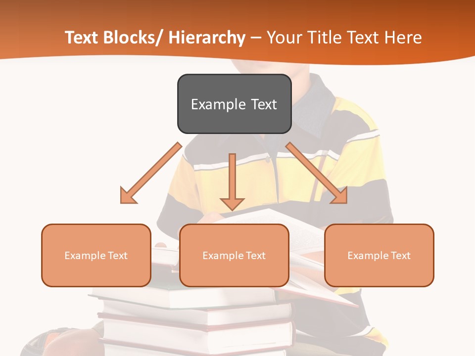 Big Schoolboy Cheerful PowerPoint Template