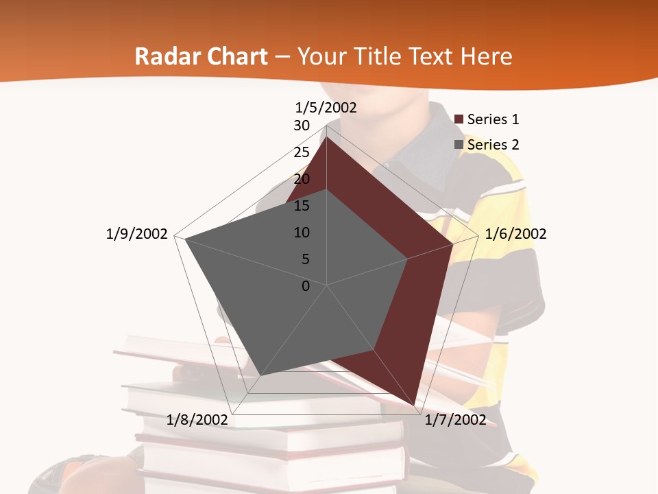 Big Schoolboy Cheerful PowerPoint Template