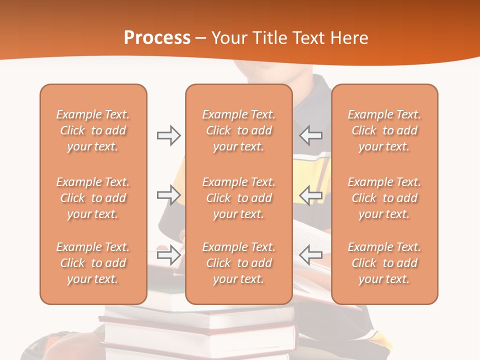 Big Schoolboy Cheerful PowerPoint Template