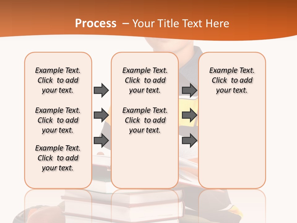 Big Schoolboy Cheerful PowerPoint Template