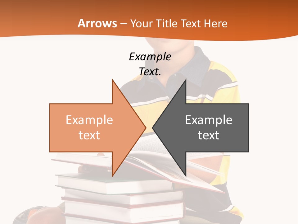 Big Schoolboy Cheerful PowerPoint Template