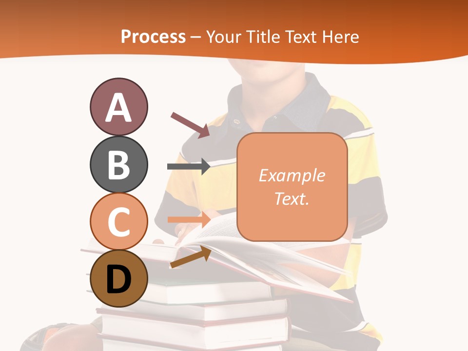 Big Schoolboy Cheerful PowerPoint Template